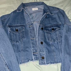 Cropped Jean Jacket